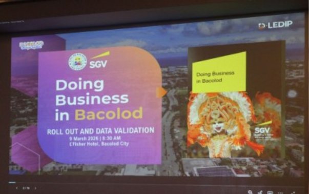 Bacolod Prepares &lsquo;Doing Business&rsquo; Guide to Boost Investment Promotion