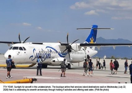 Sunlight Air Celebrates Seven Years of Connecting Philippine Islands with Anniversary Seat Sale and Customer Festivities