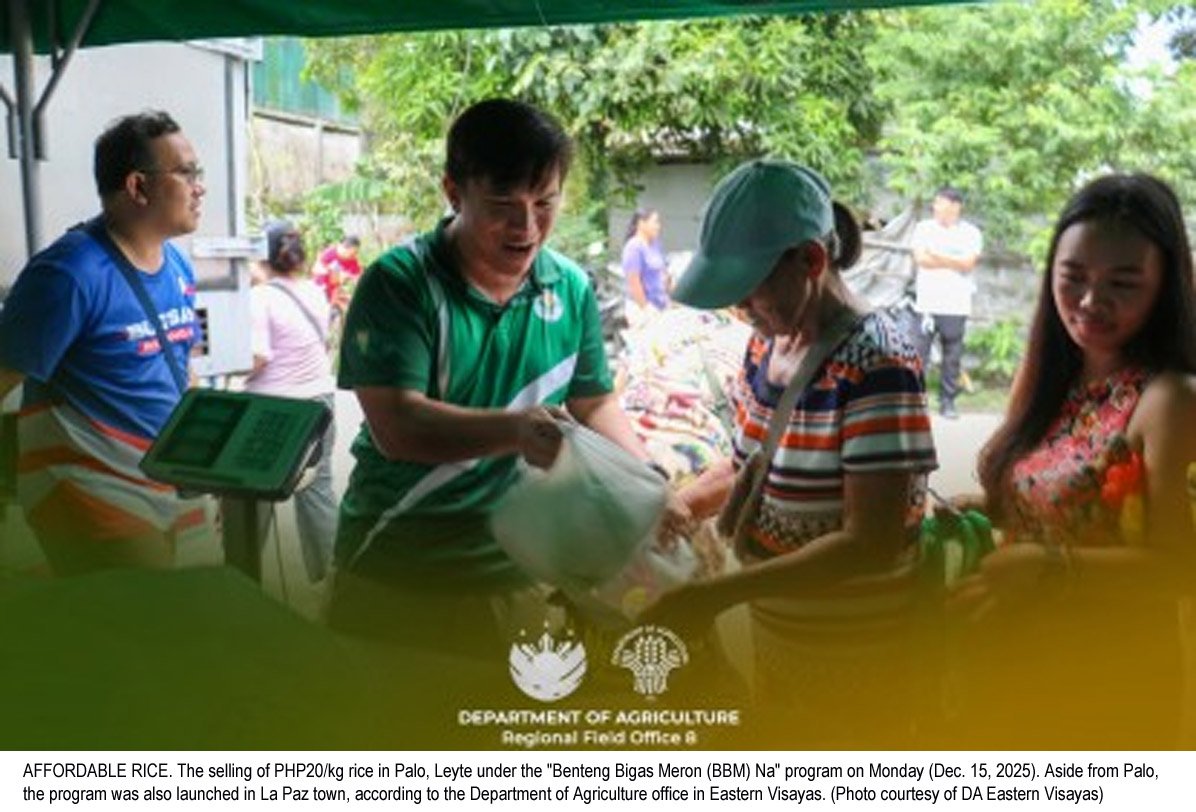 DA Brings P 20/Kilo Rice to Leyte: BBM Na Program Benefits Thousands of Families
