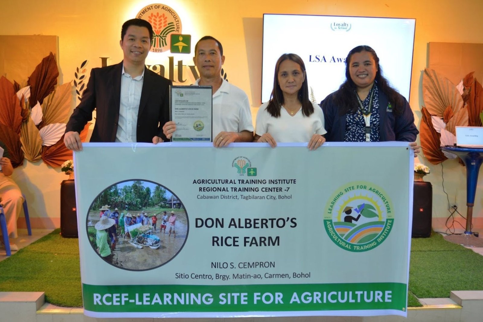 ATI-7 Honors Partner Farms Advancing Agricultural Training and Innovation