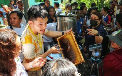 DA-11 urges youth to train, venture into beekeeping